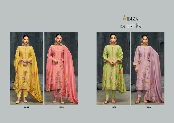 Kanishka By Ibiza Silk Simar Designer Salwar Kameez Wholesalers In Delhi